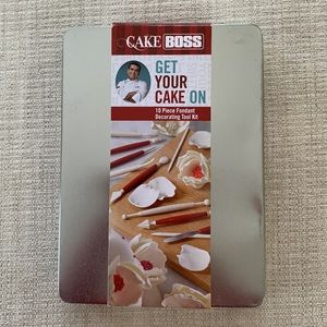 NWT Cake Boss | Get Your Cake On - 10 Piece Fondant Set